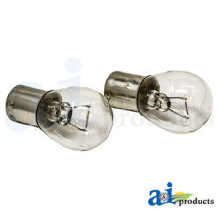 A & I PRODUCTS Light Bulb; 12 Volt / 25 Watt, 2 Pack 4" x3.5" x1.5" A-1156